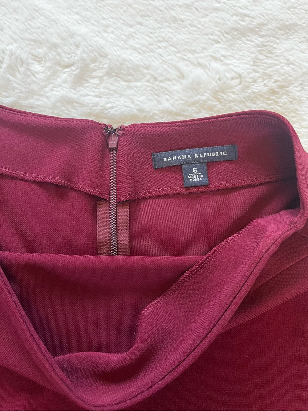 Women's Wine A-Line Skirt set - 2 piece - Picture 3 of 9